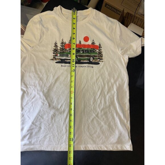 Old Navy Road Tripping Simple Living Short Sleeved T Shirt Sz M - Picture 9 of 10